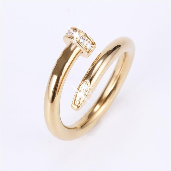 designer ring love jewelry titanium steel single nail ring european and american fashion street hip hop casual couple classic gold232x, Silver
designer ring love jewelry titanium steel single nail ring european and american fashion street hip hop casual couple classic gold232x, Silver