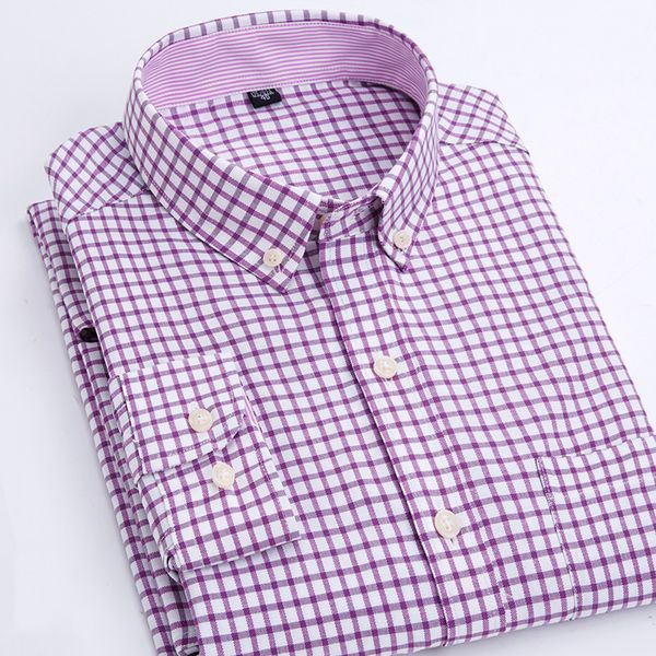 men's casual shirts business men's plaid shirts casual classic long sleeve oxford dress shirts excellent quality plus size male of, White;black
men's casual shirts business men's plaid shirts casual classic long sleeve oxford dress shirts excellent quality plus size male of, White;black