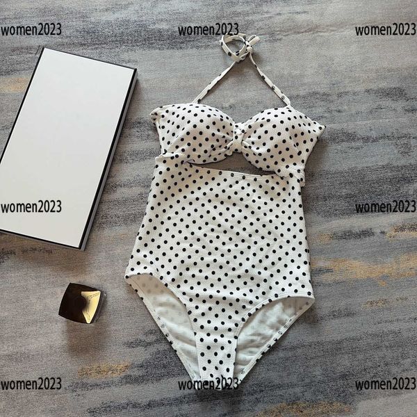 womens designer clothing black dot design bikini girl one piece metal logo decoration swimsuits size s-l new arrival mar22, White;black
womens designer clothing black dot design bikini girl one piece metal logo decoration swimsuits size s-l new arrival mar22, White;black