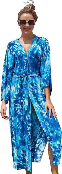 women's swimwear women swimsuit cover up long cardigan bathing suit loose swimwear bikini floral maxi beach dress, White;black
women's swimwear women swimsuit cover up long cardigan bathing suit loose swimwear bikini floral maxi beach dress, White;black