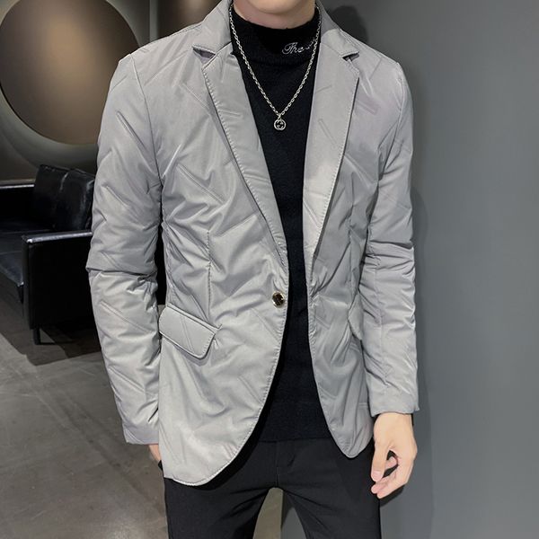 men's suits blazers men's fashion business elegant solid light leather suit jacket casual slim gentleman italian style formal blaz, White;black
men's suits blazers men's fashion business elegant solid light leather suit jacket casual slim gentleman italian style formal blaz, White;black