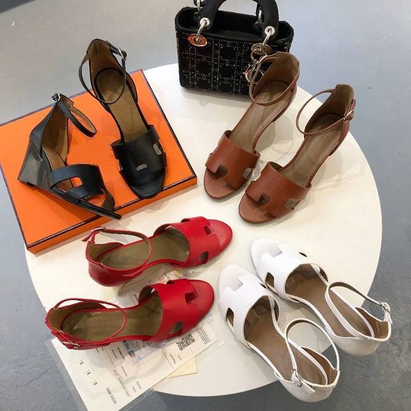 women high heel sandal santorini sandals summer classic sandal flat wedge shoes slippers 35-41, Black
women high heel sandal santorini sandals summer classic sandal flat wedge shoes slippers 35-41, Black