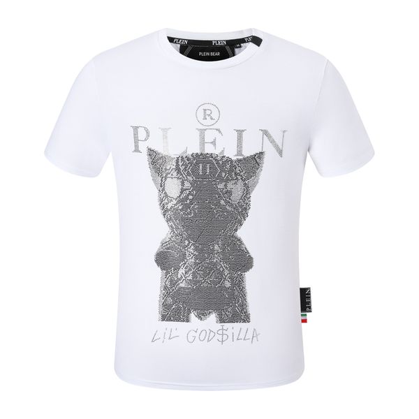 plein bear t shirt mens designer tshirts brand clothing rhinestone pp skull men t-shirt round neck ss monsters and plein with crystals hip h, White;black
plein bear t shirt mens designer tshirts brand clothing rhinestone pp skull men t-shirt round neck ss monsters and plein with crystals hip h, White;black
