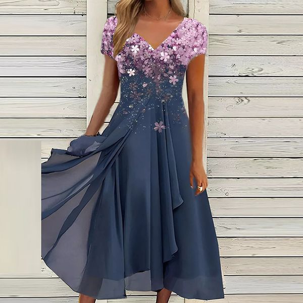 party dresses women retro floral print dress summer short sleeve a-line party dress women elegant v neck casual dress 230322, White;black
party dresses women retro floral print dress summer short sleeve a-line party dress women elegant v neck casual dress 230322, White;black