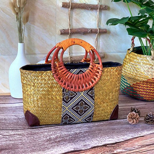 2022 new straw woven bag handmade handbag rattan grass woven bag holiday beach bag women's bag
2022 new straw woven bag handmade handbag rattan grass woven bag holiday beach bag women's bag