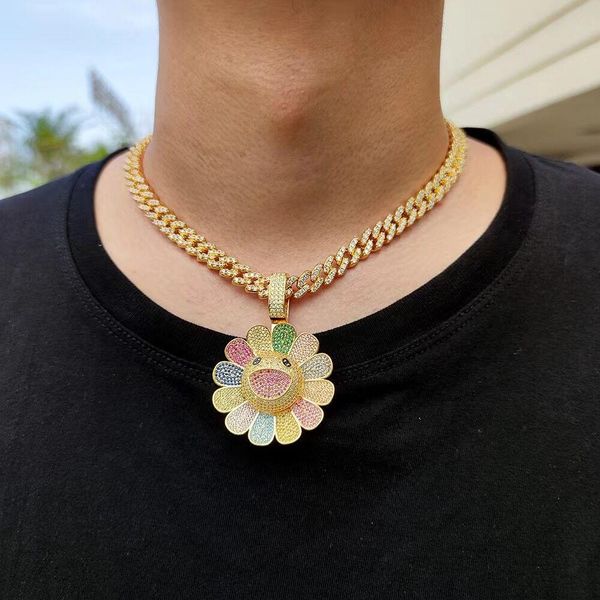 iced out chains sunflower necklaces fashion hip hop bling chains jewelry men gold silver twist chain necklace
iced out chains sunflower necklaces fashion hip hop bling chains jewelry men gold silver twist chain necklace