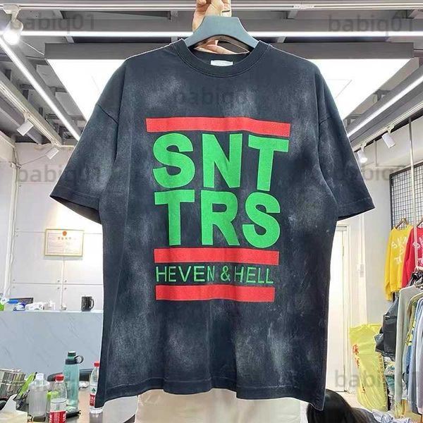 men's t-shirts vintage tie-dyed lettering printed round-necked short-sleeved t-shirt men loose t230321, White;black
men's t-shirts vintage tie-dyed lettering printed round-necked short-sleeved t-shirt men loose t230321, White;black
