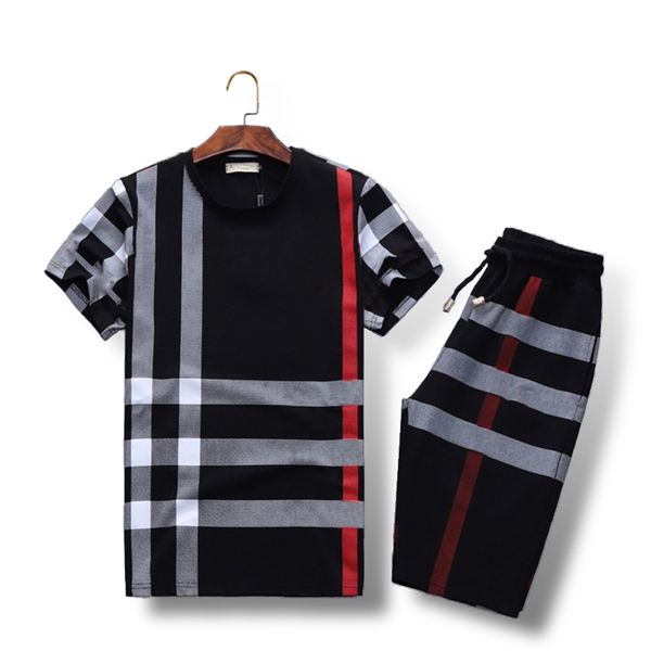mens designers tracksuit set running fashion men tracksuits plaid printing and pattern embroidery clothing track kit casual sports short sle, Gray
mens designers tracksuit set running fashion men tracksuits plaid printing and pattern embroidery clothing track kit casual sports short sle, Gray