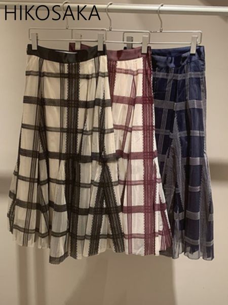 skirts japan style vintage plaid mesh skirt women high waist slim a line long skirts sweet elegant all-match faldas mujer moda 230322, Black
skirts japan style vintage plaid mesh skirt women high waist slim a line long skirts sweet elegant all-match faldas mujer moda 230322, Black