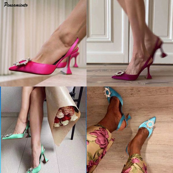 sandals brand women pumps luxury crystal slingback high heels summer bride shoes comfortable triangle heeled party wedding 230316, Black
sandals brand women pumps luxury crystal slingback high heels summer bride shoes comfortable triangle heeled party wedding 230316, Black