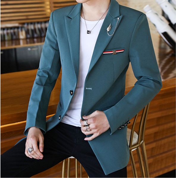 men's suits blazers british style casual fashion business job interview shopping travel wedding party dress men's slim suit jacket, White;black
men's suits blazers british style casual fashion business job interview shopping travel wedding party dress men's slim suit jacket, White;black