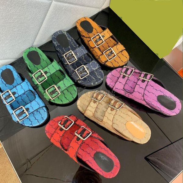 designer sandals men women strappy slippers multicolor canvas slipper buckle sandal ribbon sandals classic shoes, Black
designer sandals men women strappy slippers multicolor canvas slipper buckle sandal ribbon sandals classic shoes, Black