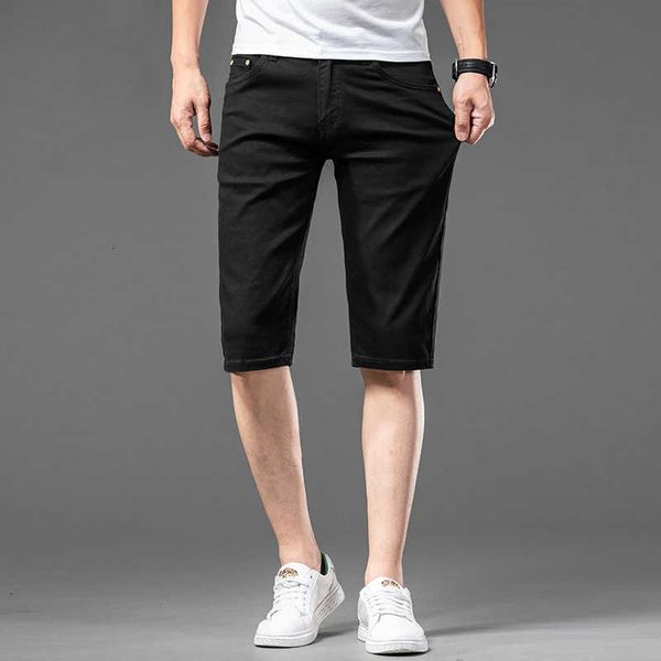 jeans thin men's casual five-point pants 2023 summer high-end slim straight black shorts men, Blue
jeans thin men's casual five-point pants 2023 summer high-end slim straight black shorts men, Blue