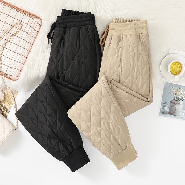 women's pant winter down cotton ultralight 4xl jogging pant caual warm looe harem pantalone thick high wait trouer 230322, Black;white
women's pant winter down cotton ultralight 4xl jogging pant caual warm looe harem pantalone thick high wait trouer 230322, Black;white