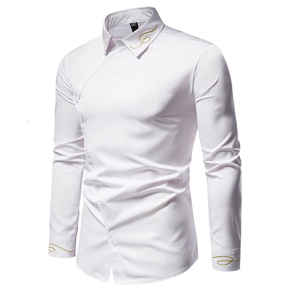 men's casual shirts spring and autumn men's long sleeve shirt personality casual formal dress evening dress royal luxury korean fa, White;black
men's casual shirts spring and autumn men's long sleeve shirt personality casual formal dress evening dress royal luxury korean fa, White;black