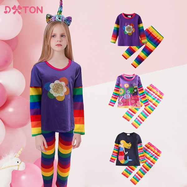 clothing sets dxton girls for spring autumn kids rainbow striped suits flower sequined outwear children 3 12 yrs 230322, White
clothing sets dxton girls for spring autumn kids rainbow striped suits flower sequined outwear children 3 12 yrs 230322, White