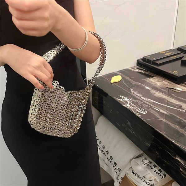 luxury designer bling sequins purses and handbags silver metal evening bag 's handbag shoulder bag for woman 230308
luxury designer bling sequins purses and handbags silver metal evening bag 's handbag shoulder bag for woman 230308