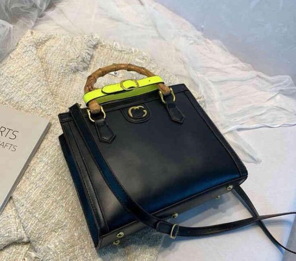 designers bags women bamboo joint handbag color matching buckles large capacity ladies shopping bag vintage style fashion crossbodybags with, Black
designers bags women bamboo joint handbag color matching buckles large capacity ladies shopping bag vintage style fashion crossbodybags with, Black