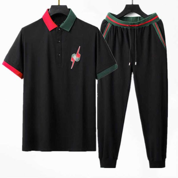 luxury mens tracksuits designer t shirt men polo shirt 3d embroidery sweatshirt pants two piece set short sleeve tshirt trousers sport suits, Gray
luxury mens tracksuits designer t shirt men polo shirt 3d embroidery sweatshirt pants two piece set short sleeve tshirt trousers sport suits, Gray