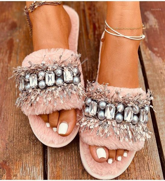 fur sliders for women furry slippers pearl 2020 woman crystal fur sandals female winter comfort flat women039s home autumn shoe4894533, Black
fur sliders for women furry slippers pearl 2020 woman crystal fur sandals female winter comfort flat women039s home autumn shoe4894533, Black