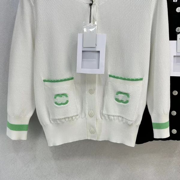 303 l 2023 autumn sweaters women's cardigan black white pink cardigan silk sweater crew neck long sleeve brand same style women's, White;black
303 l 2023 autumn sweaters women's cardigan black white pink cardigan silk sweater crew neck long sleeve brand same style women's, White;black