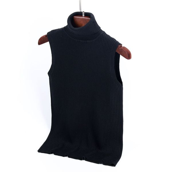 women s tanks cami sleeveless turtleneck vest autumn winter knit soft big girls joker elasticity shirt 1002 230321, White
women s tanks cami sleeveless turtleneck vest autumn winter knit soft big girls joker elasticity shirt 1002 230321, White