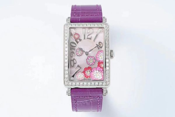fashion women's ultra-quartz watch 26mm silver case diamond ring mouth case original electronic movement luxury wine cask type designer, Slivery;brown
fashion women's ultra-quartz watch 26mm silver case diamond ring mouth case original electronic movement luxury wine cask type designer, Slivery;brown