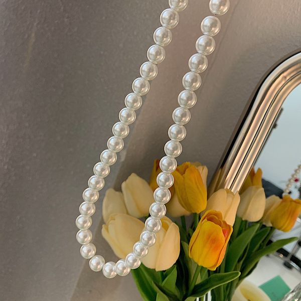 classic necklace pearl pendant necklace luxury beautiful necklace for women jewelry accessories wedding gift, Silver
classic necklace pearl pendant necklace luxury beautiful necklace for women jewelry accessories wedding gift, Silver