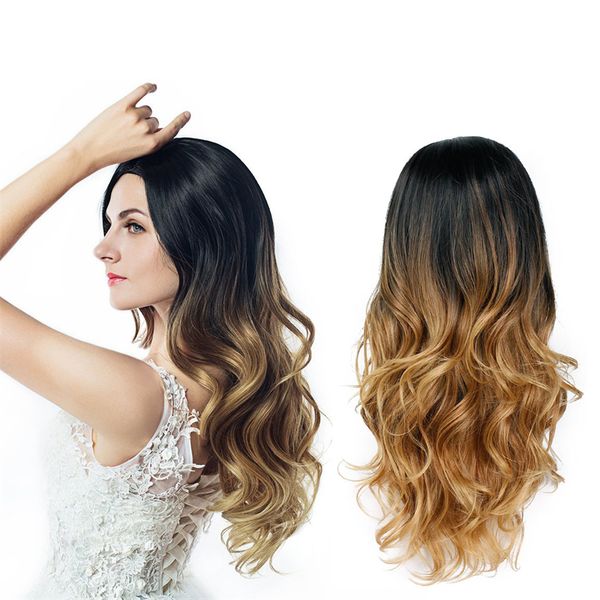 black brown ombre color wig woodfestival middle hairline long wavy wigs for women cosplay
black brown ombre color wig woodfestival middle hairline long wavy wigs for women cosplay