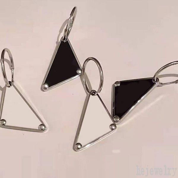 black enamel stud designer earrings metal triangle earings silver plated letter clip on ohrringe jewelry woman luxury dangle hoop earring hi, Golden;silver
black enamel stud designer earrings metal triangle earings silver plated letter clip on ohrringe jewelry woman luxury dangle hoop earring hi, Golden;silver