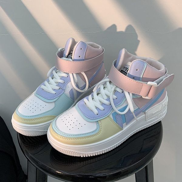 dress shoes spring summer women s high sneakers no decoration fashion increased platform casual couple 230321, Black
dress shoes spring summer women s high sneakers no decoration fashion increased platform casual couple 230321, Black