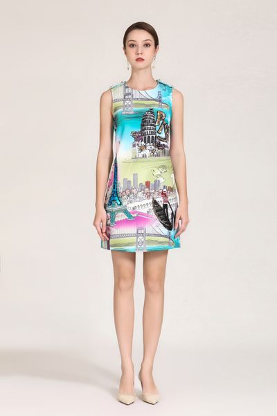 dress 2023 spring/summer short sleeve loose round neck dress original designer print handmade beaded pieces together s-xl, Black;gray
dress 2023 spring/summer short sleeve loose round neck dress original designer print handmade beaded pieces together s-xl, Black;gray