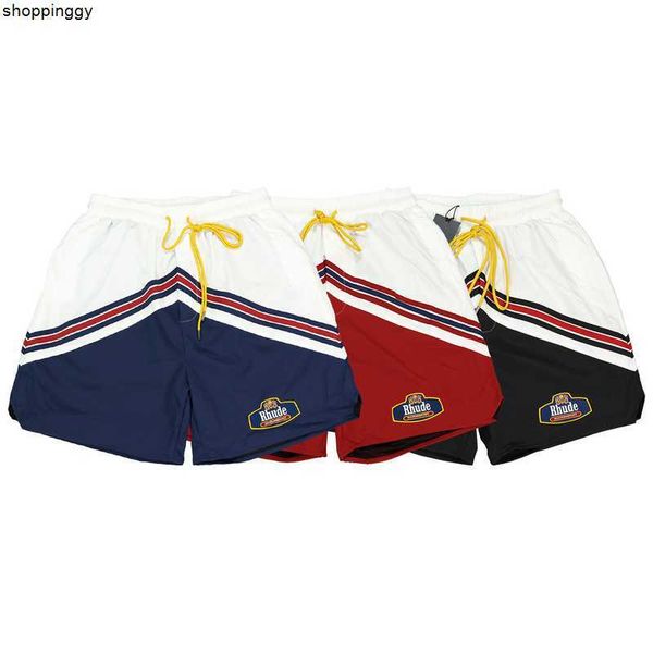 shorts rhude contrast 21ss american fashion brand monaco street college wear summer, White;black
shorts rhude contrast 21ss american fashion brand monaco street college wear summer, White;black