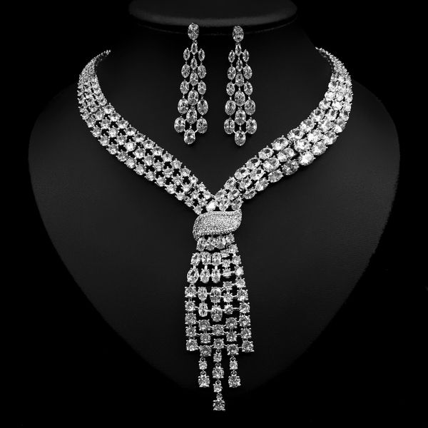 bowknot 14k white gold lab diamond jewelry set party wedding earrings necklace for women bridal engagement anniversary jewelry, Slivery;golden
bowknot 14k white gold lab diamond jewelry set party wedding earrings necklace for women bridal engagement anniversary jewelry, Slivery;golden