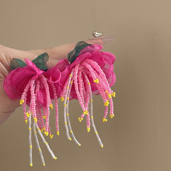 s3534 spring summer bohemina fashion s925 silver needle flower dangle earrings for women beaded tassels stud earrings
s3534 spring summer bohemina fashion s925 silver needle flower dangle earrings for women beaded tassels stud earrings