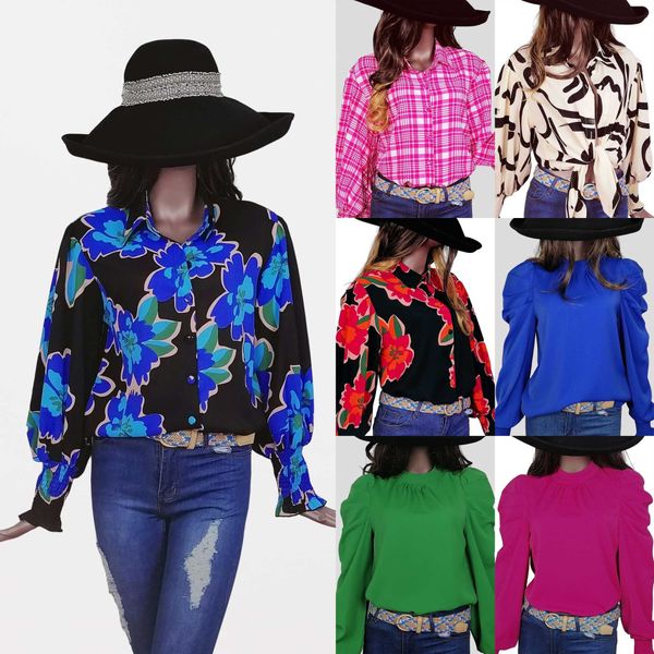 american station fashion commuter women's shirt 2023 spring and autumn long sleeve versatile print top, White
american station fashion commuter women's shirt 2023 spring and autumn long sleeve versatile print top, White