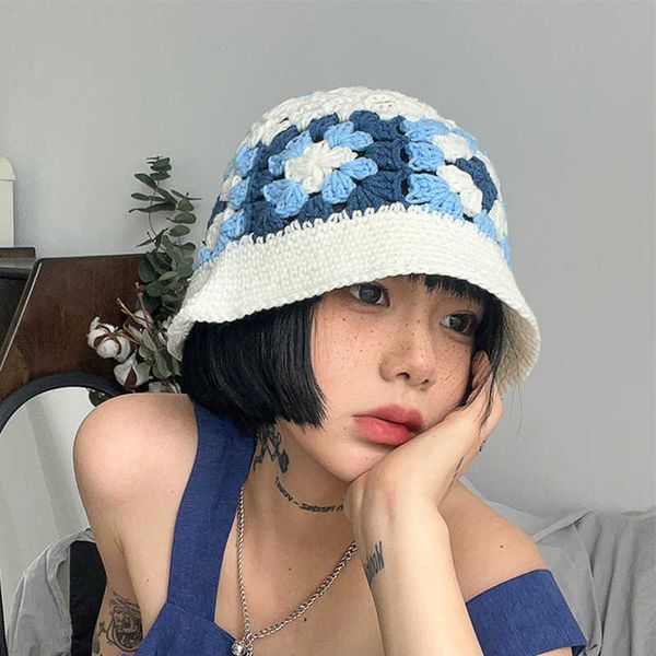 wide brim hats women hollow flower knitted fisherman hat handmade crochet matching basin hat autumn winter sunscreen sun hats female panama, Blue;gray
wide brim hats women hollow flower knitted fisherman hat handmade crochet matching basin hat autumn winter sunscreen sun hats female panama, Blue;gray