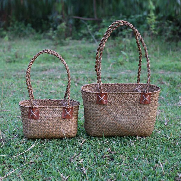 seagrass woven flower basket western gift framed flower basket home storage basket carrying vegetable basket
seagrass woven flower basket western gift framed flower basket home storage basket carrying vegetable basket