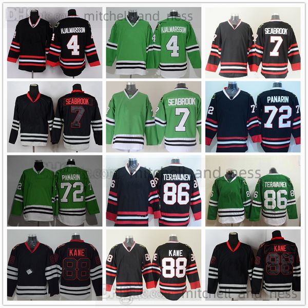 72 artemi panarin movie hockey jerseys 86 teuvo teravainen 88 patrick kane 4 nikals hjalmarsson black green jersey, Black;red
72 artemi panarin movie hockey jerseys 86 teuvo teravainen 88 patrick kane 4 nikals hjalmarsson black green jersey, Black;red
