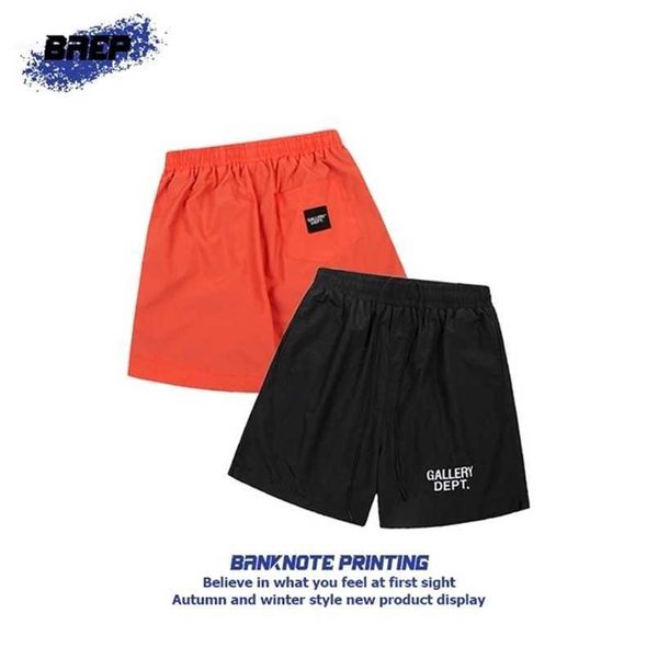 shorts designer mens gallerydept dept vintage embroidery casual beach pants high street loose drawstring shorts q3ho, White;black
shorts designer mens gallerydept dept vintage embroidery casual beach pants high street loose drawstring shorts q3ho, White;black