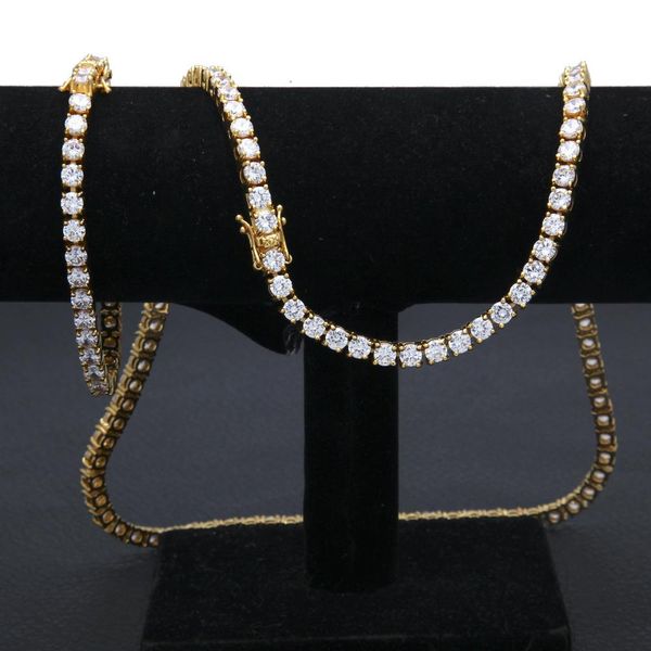 cuban link chain tennis hip hop gold silver chain necklace 1 row micro pave cz copper jewelry
cuban link chain tennis hip hop gold silver chain necklace 1 row micro pave cz copper jewelry