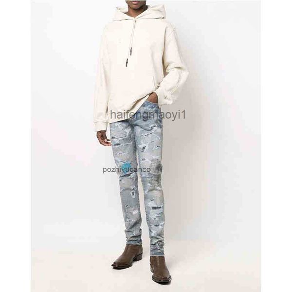 designer men jeans ch high street tide brand washing water old blue cattle large area worn out slim fit little foot jeans male
designer men jeans ch high street tide brand washing water old blue cattle large area worn out slim fit little foot jeans male