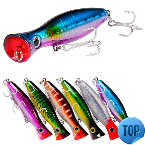 1 pcs 13cm 43g big popper fishing lure bait pesca treble hooks crank bait 3d eyes artificial hard bait carp pike fishing tackle
1 pcs 13cm 43g big popper fishing lure bait pesca treble hooks crank bait 3d eyes artificial hard bait carp pike fishing tackle