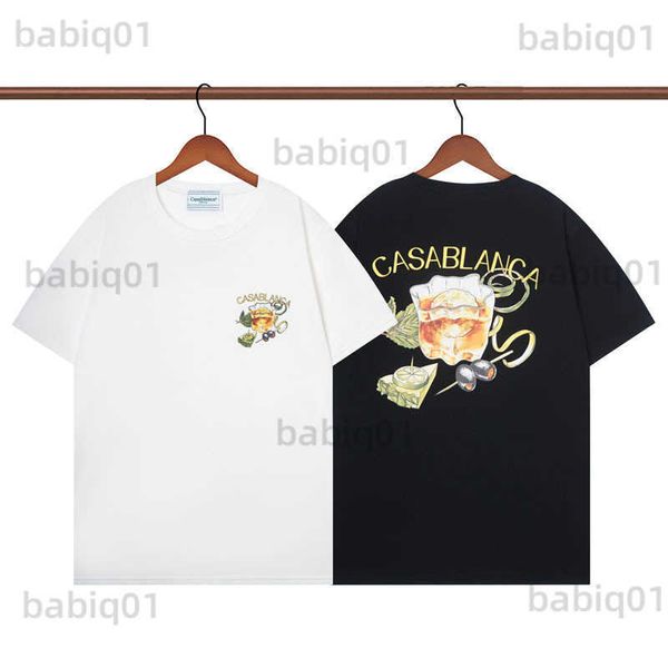 men's t-shirts colorful fruit wine letter printing tennis club casablanca short sleeve tee men women casual casa t-shirt oversized t230, White;black
men's t-shirts colorful fruit wine letter printing tennis club casablanca short sleeve tee men women casual casa t-shirt oversized t230, White;black