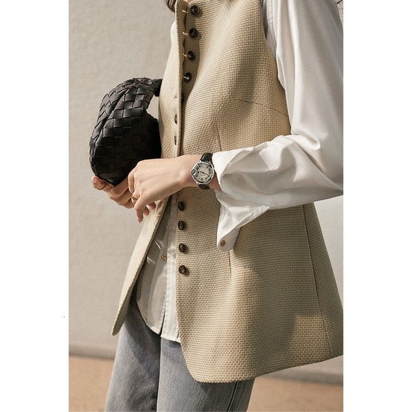 women's vests spring women fashion single-breasted office wear waistcoat vintage sleeveless vests female streetwear vest coat chic vest, Black;white
women's vests spring women fashion single-breasted office wear waistcoat vintage sleeveless vests female streetwear vest coat chic vest, Black;white