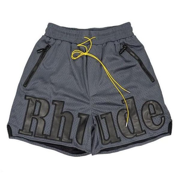 men's shorts designer rhude patchwork leather embroidery mesh fabric alphabet summer breathable basketball multi-pocket pop gym iufcyw0, White;black
men's shorts designer rhude patchwork leather embroidery mesh fabric alphabet summer breathable basketball multi-pocket pop gym iufcyw0, White;black