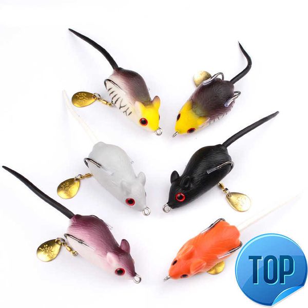 1pcs/lot 3d eyes soft mouse bait fishing lure 5cm 9g floating crankbait artificial bait fishing tackle everything for fishing
1pcs/lot 3d eyes soft mouse bait fishing lure 5cm 9g floating crankbait artificial bait fishing tackle everything for fishing