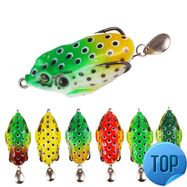 1pcs 8cm/13g water ray frog shape toad soft frog skin thunder frog modified thunder frog double hook sequins thunder frog
1pcs 8cm/13g water ray frog shape toad soft frog skin thunder frog modified thunder frog double hook sequins thunder frog