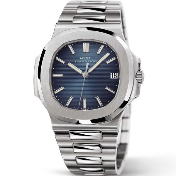 petaks men women watch glow square philipees nautilus fine steel fashion luxury mechanical band fully automatic machine usuq, Slivery;black
petaks men women watch glow square philipees nautilus fine steel fashion luxury mechanical band fully automatic machine usuq, Slivery;black
