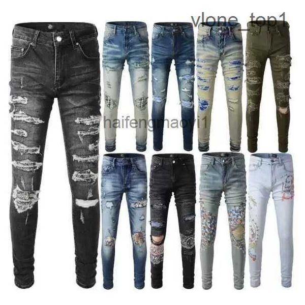 23 new colorways designer mens jeans hiking pant ripped embroidery close-fitting slim pencil pants brand para hombre motorcycle ovfk, Blue
23 new colorways designer mens jeans hiking pant ripped embroidery close-fitting slim pencil pants brand para hombre motorcycle ovfk, Blue